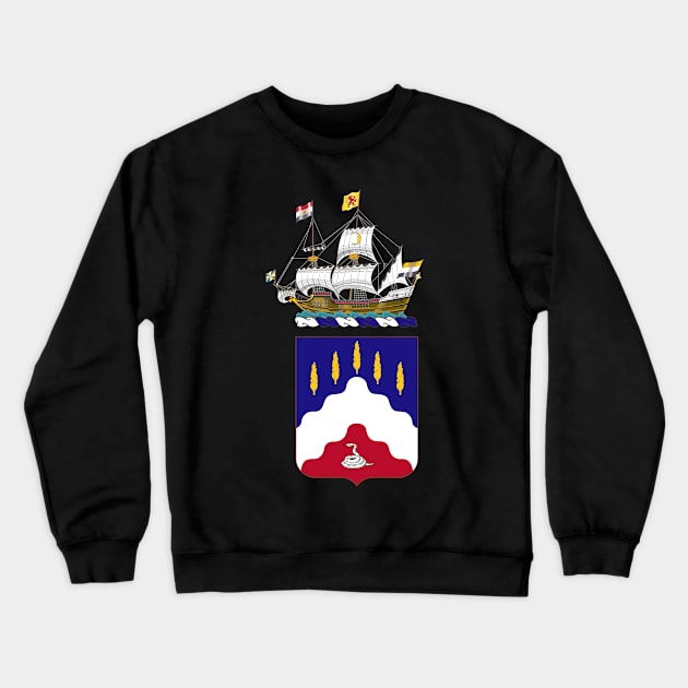 COA - 369th Infantry Regiment - Harlem Hellfighters wo Txt Crewneck Sweatshirt by twix123844